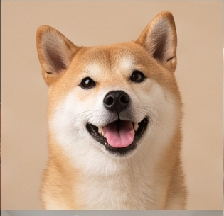 柴犬のポートレート撮影実績