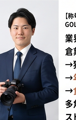 カメラを持つビジュアルストラテジストのプロフィール写真